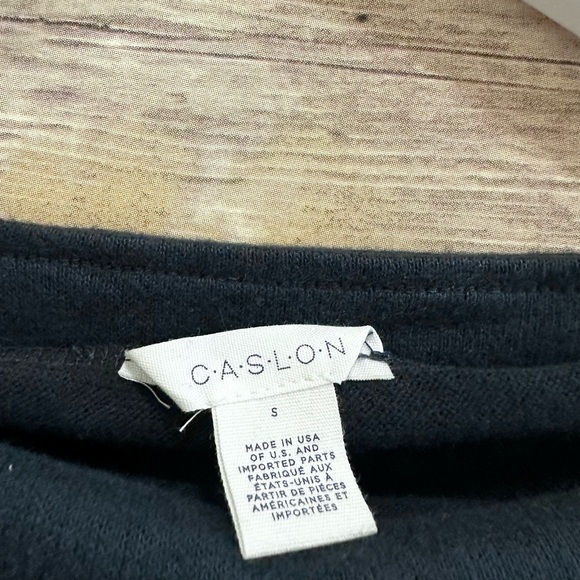 Caslon Top Women’s Size Small Blue Soft Boat Neck NWOT - Picture 4 of 6